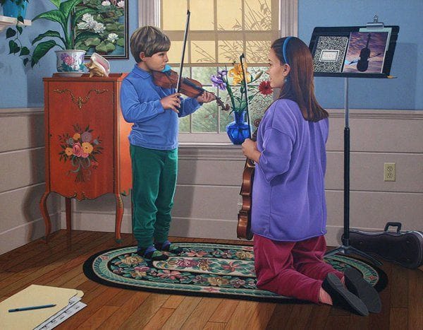 Artwork Title: The Lesson