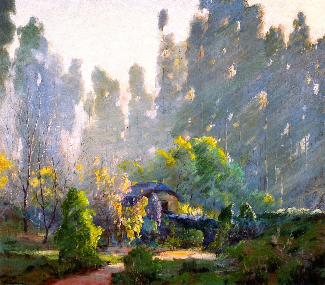 Artwork Title: Hazy Morning, Pasadena