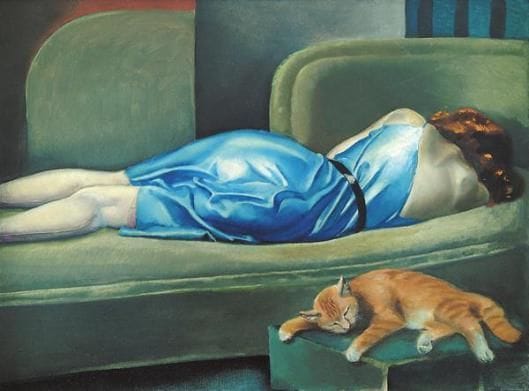 Artwork Title: Catnap