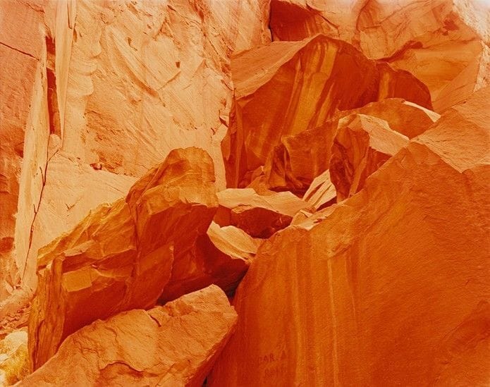 Artwork Title: Feeling Earthquake, Capital Reef, Utah