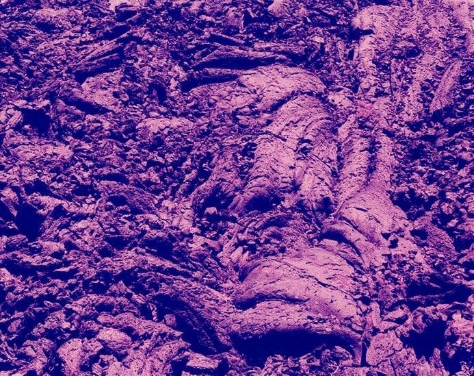 Artwork Title: Slow Flow Heat Is Silence, Lava Beds, Idaho