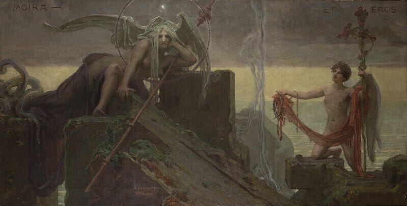 Artwork Title: Moira and Eros