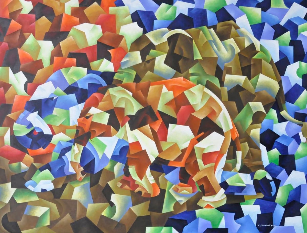 Artwork Title: Elephants