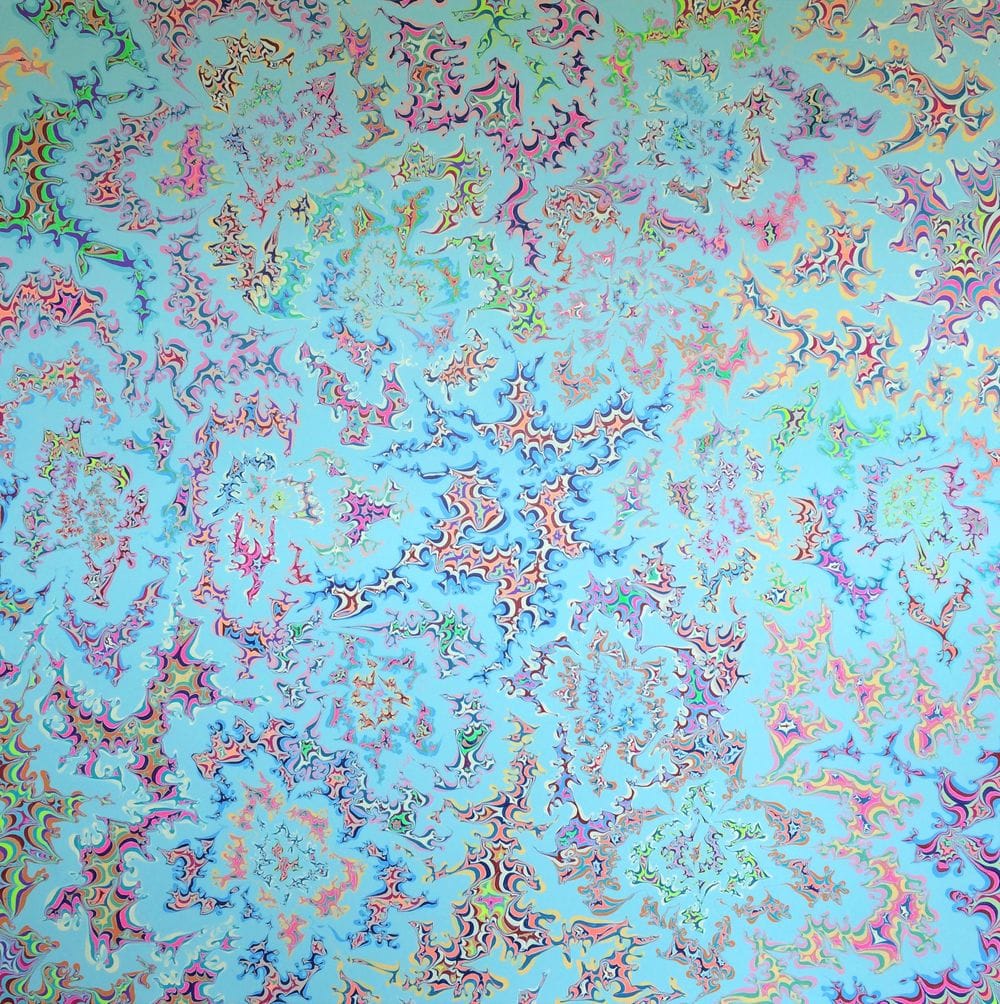 Artwork Title: Benzine Blue