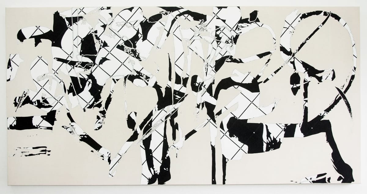 Artwork Title: Two Grids (Drawn)