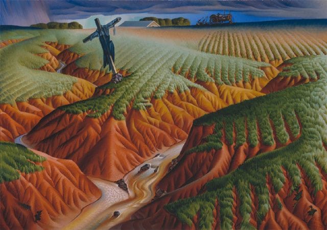 Artwork Title: Crucified Land