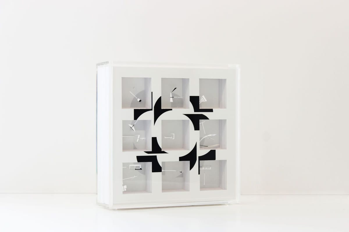 Artwork Title: omplete Coverage on Oiticica, Turner Box Metaesquema Series (3)