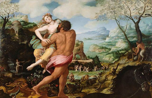 Artwork Title: The Rape of Persephone