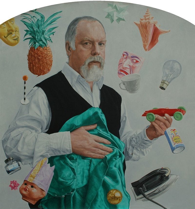 Artwork Title: Portrait of Peter Blake Revisited