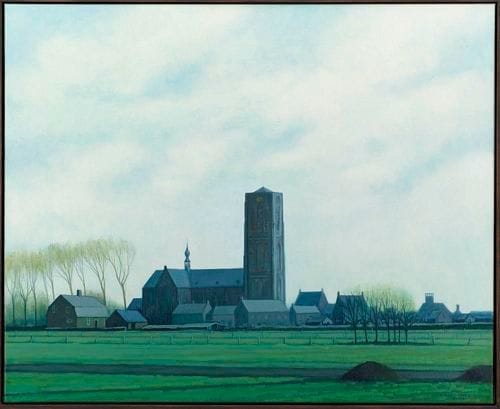 Artwork Title: Gezicht op Oirschot