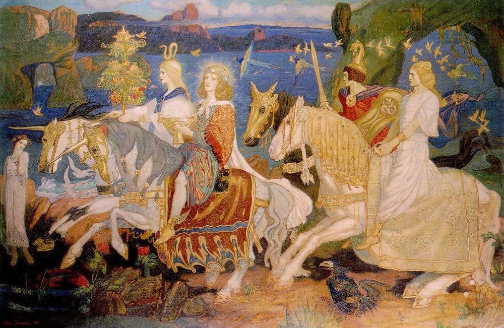 Artwork Title: Riders of the Sidhe