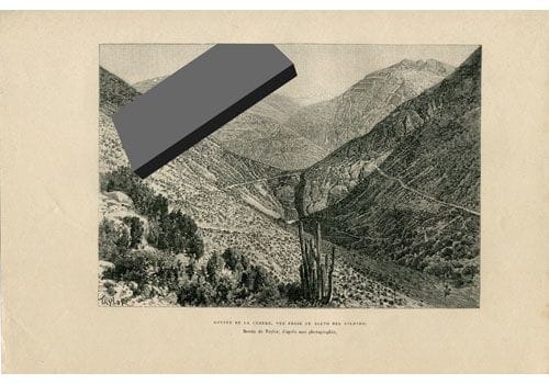 Artwork Title: Montée de la cumbre, vue prise au salto del soldado