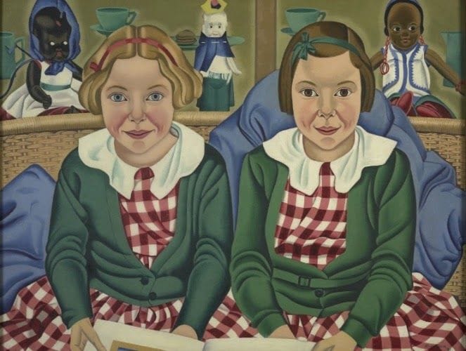 Artwork Title: Fay and Jane Birkinshaw