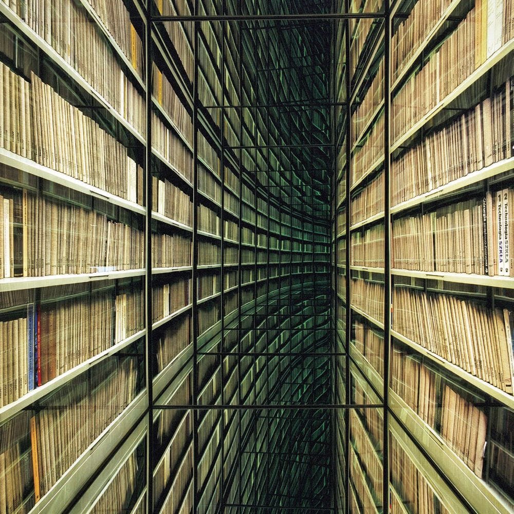 Artwork Title: The Never-Ending Corridor of Books