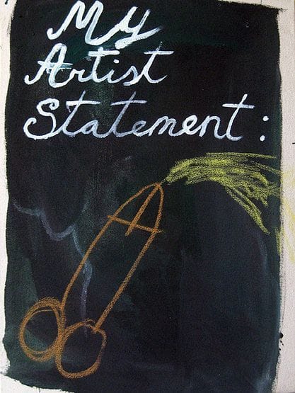 Artwork Title: My Artist Statement