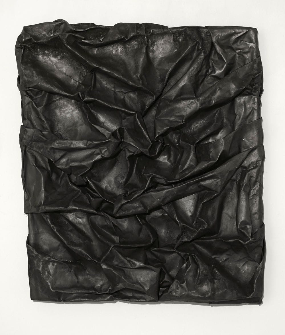 Artwork Title: Black Raw Wrap 6