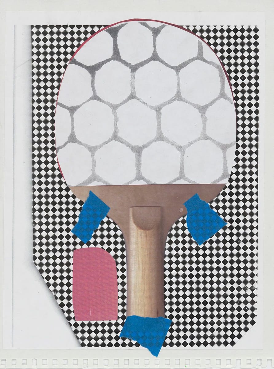 Artwork Title: Drawing for Ping Pong Paddle