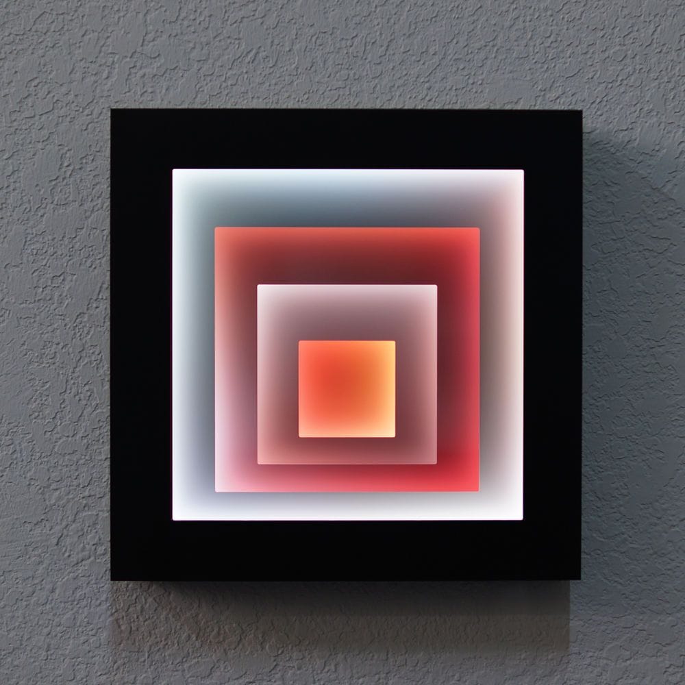 Artwork Title: Offset Squares -- Autumn Woods