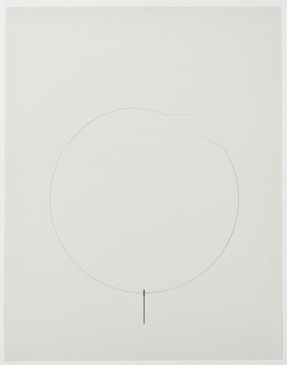 Artwork Title: Untitled (needle and thread)