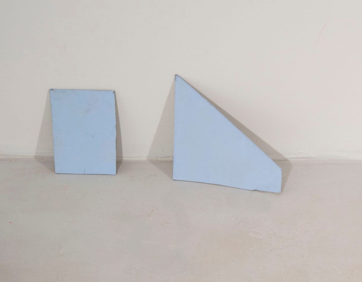 Artwork Title: Two light blue