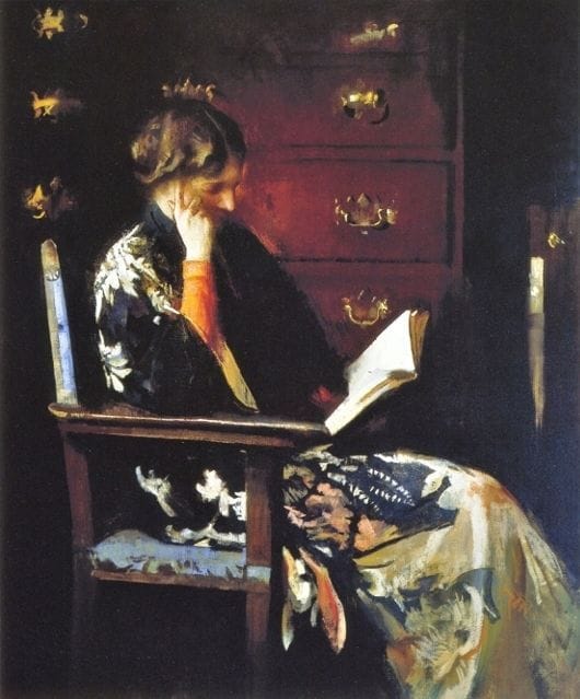 Artwork Title: Mary Reading