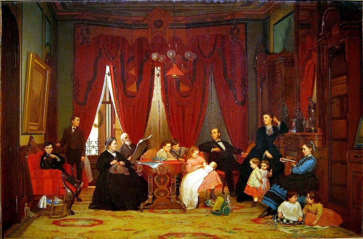 Artwork Title: The Hatch Family