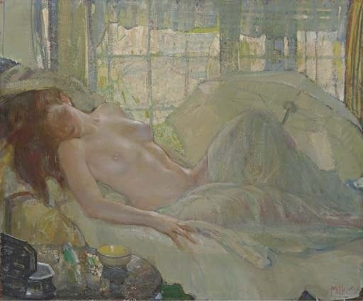 Artwork Title: Reclining Nude