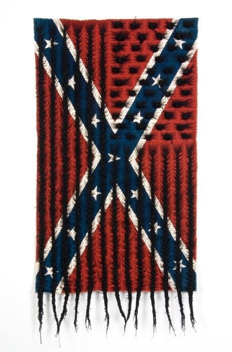 Artwork Title: Black Hair Flag