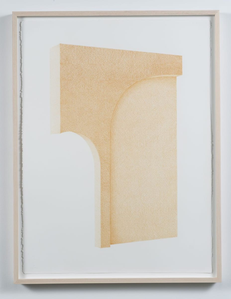 Artwork Title: Monolite (giallo)