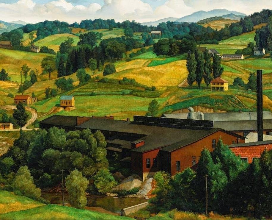 Artwork Title: An American Landscape