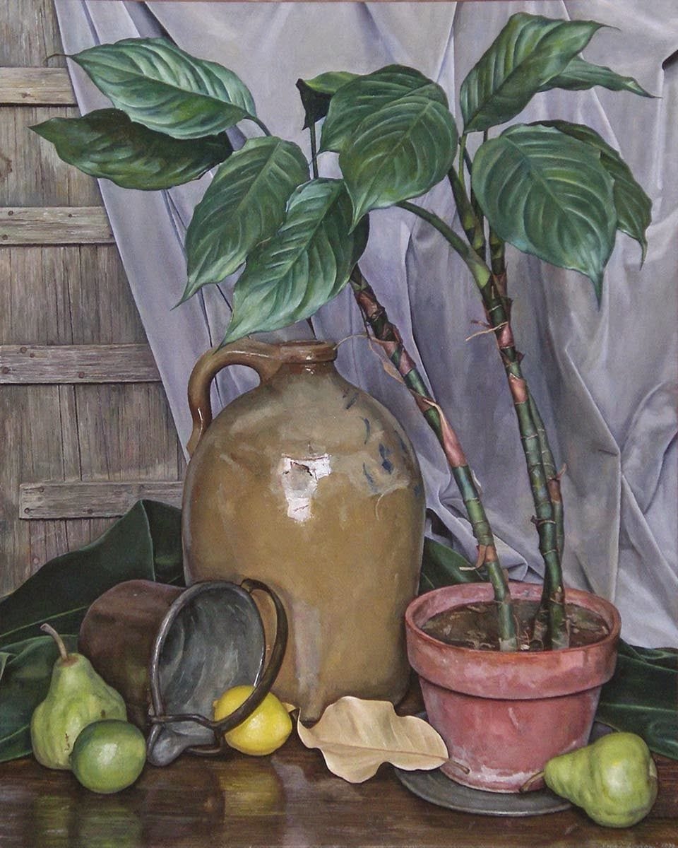 Artwork Title: Arrangment in Grey and Green