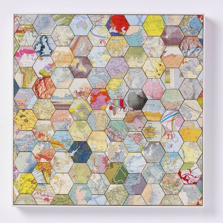 Artwork Title: Patchwork World 3