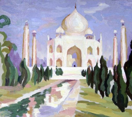 Artwork Title: Agra, India