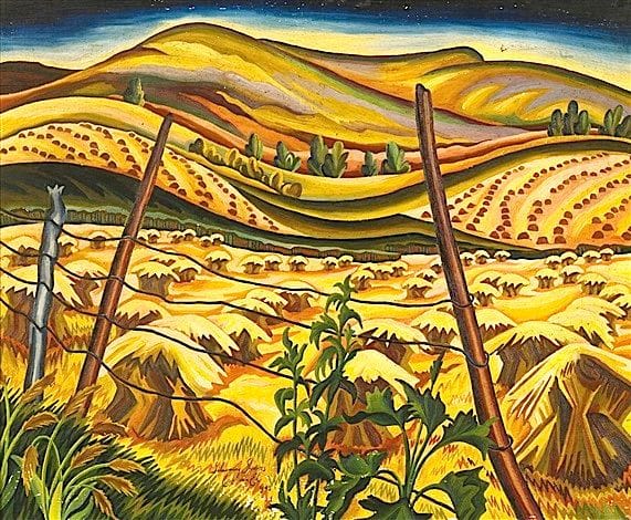 Artwork Title: Sheaves of Wheat