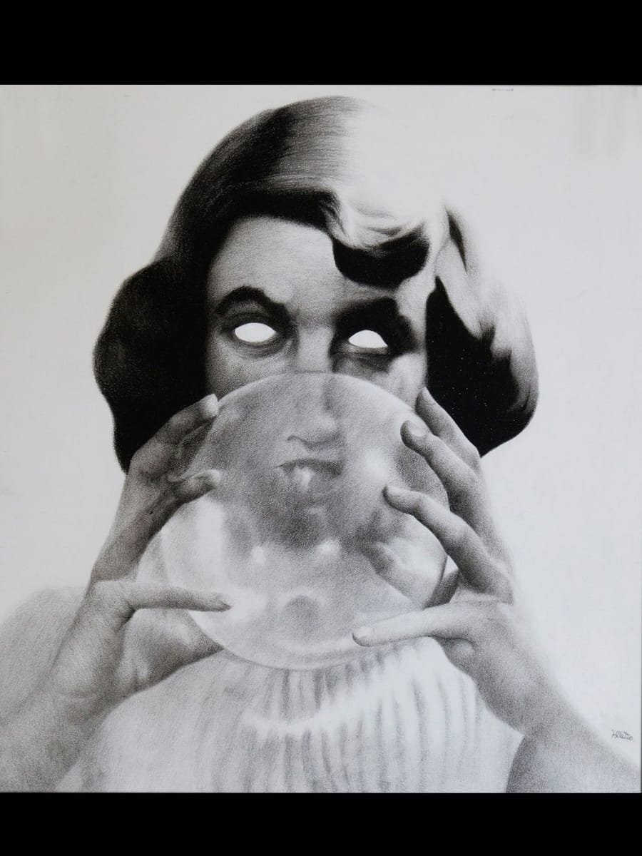 Artwork Title: Portrait of Sylvia Plath