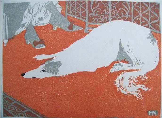 Artwork Title: Borzoi