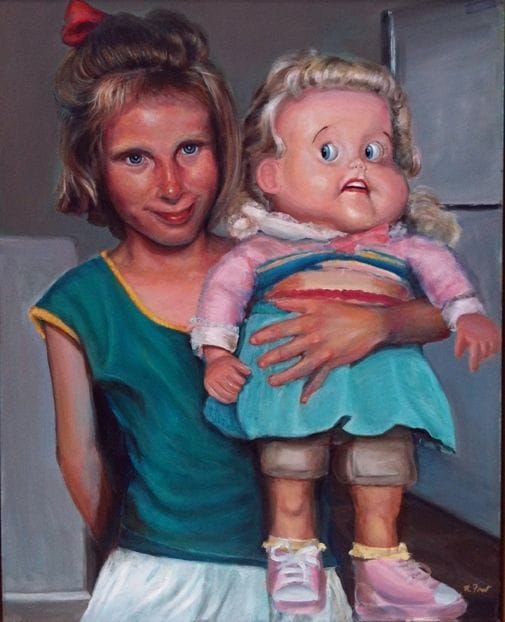 Artwork Title: Daddy's Little Angel