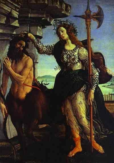 Artwork Title: Pallas and the Centaur