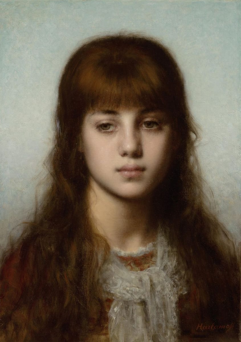 Artwork Title: Study of a Girl