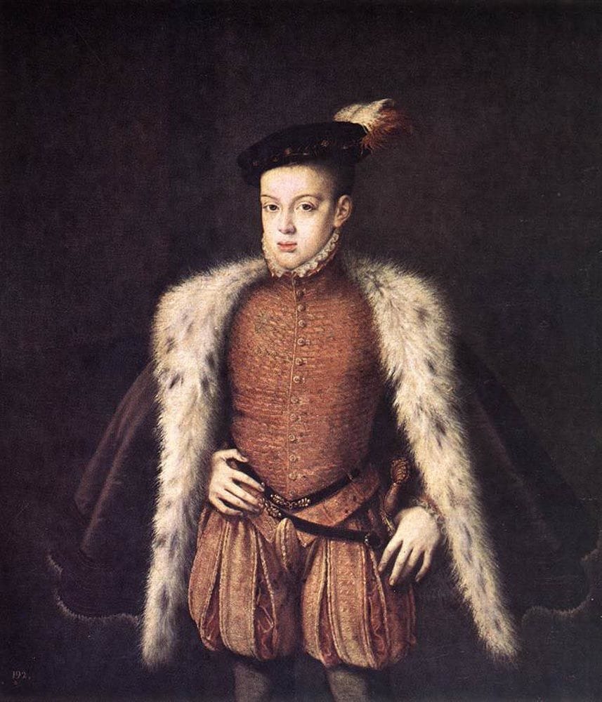 Artwork Title: Prince Don Carlos of Austria