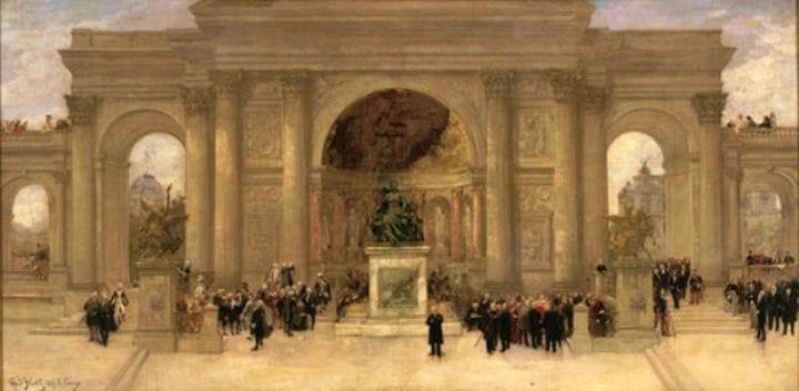 Artwork Title: Panorama du Siècle (fragments)