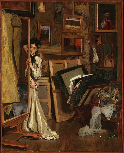Artwork Title: The Psyché (My Studio)