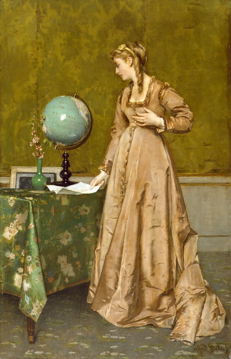 Artwork Title: News from Afar