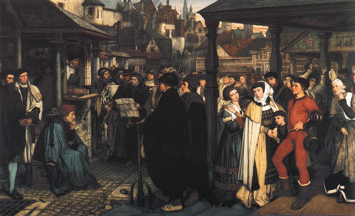 Artwork Title: The Edict of Charles V