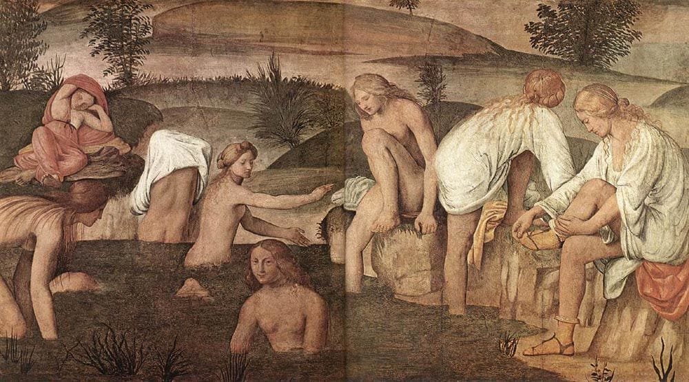 Artwork Title: Girl Bathing