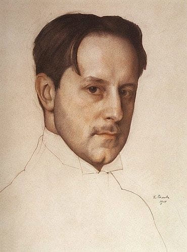 Artwork Title: Portrait of Mstislav Dobuzhinsky