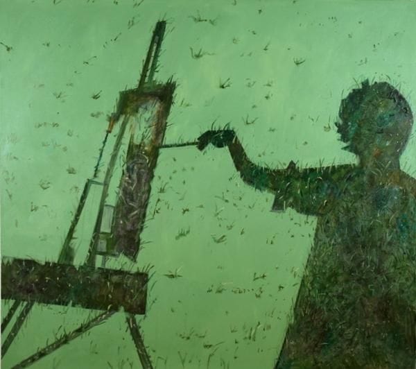 Artwork Title: Shadow with Easel