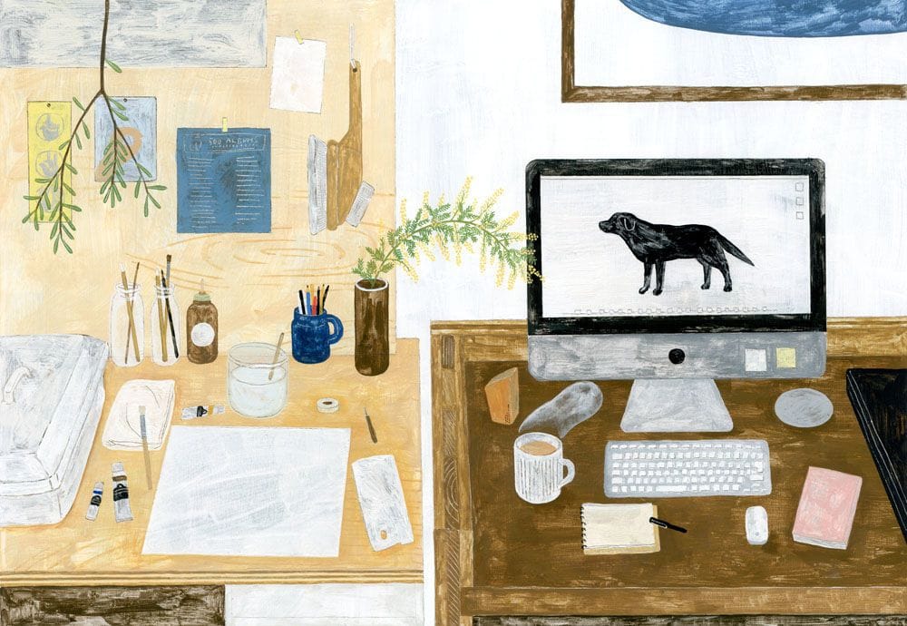 Artwork Title: Workspace