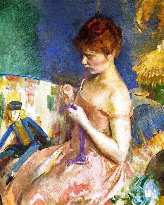 Artwork Title: Dressing Dolls