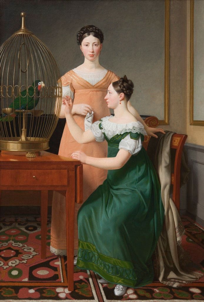 Artwork Title: The Eldest Daughters of M.L. Nathanson / The Sisters Bella and Hanna Nathanson